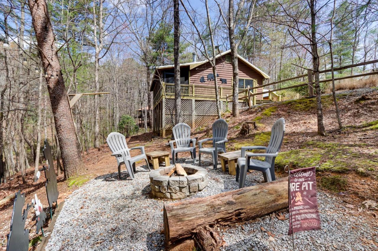 Blue Ridge Cozy Cabin In The Woods With Hot Tub! 外观 照片