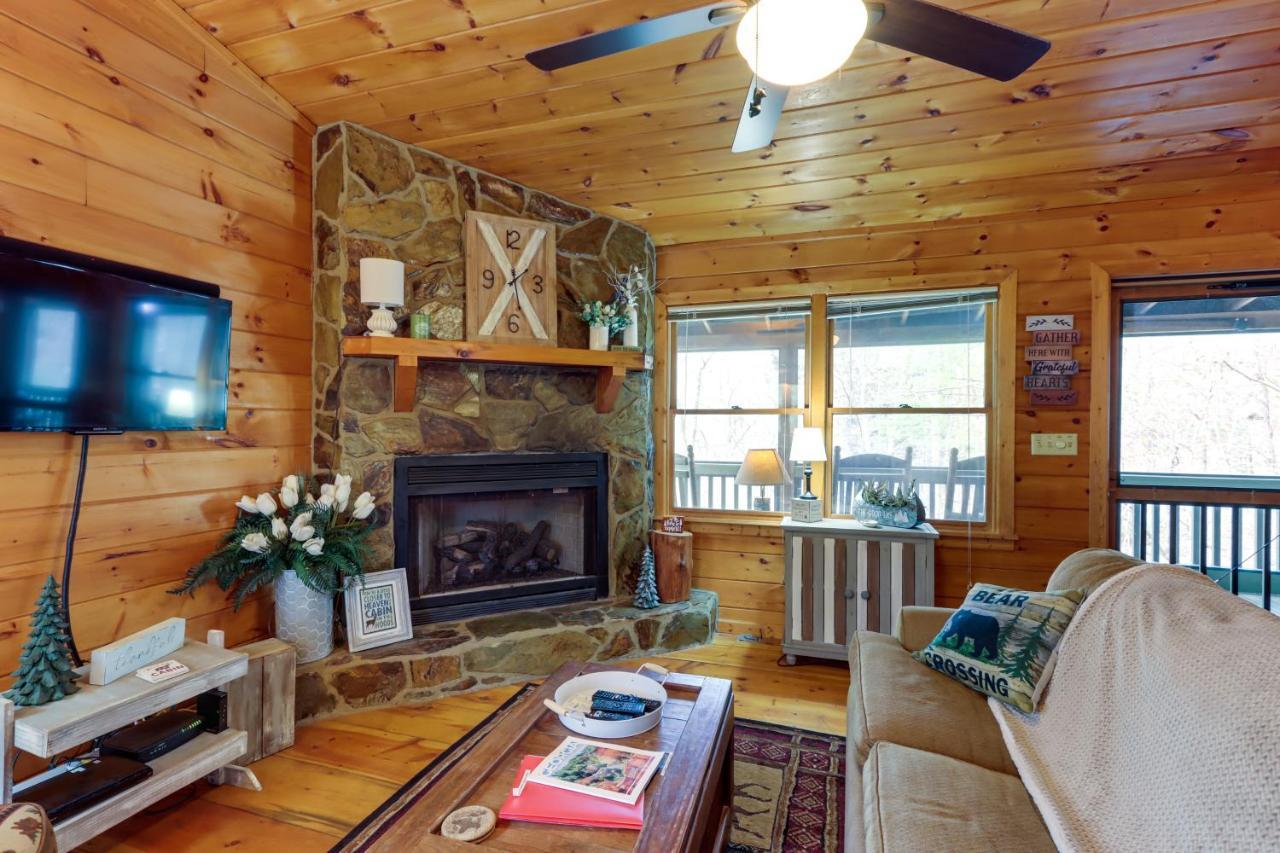 Blue Ridge Cozy Cabin In The Woods With Hot Tub! 外观 照片