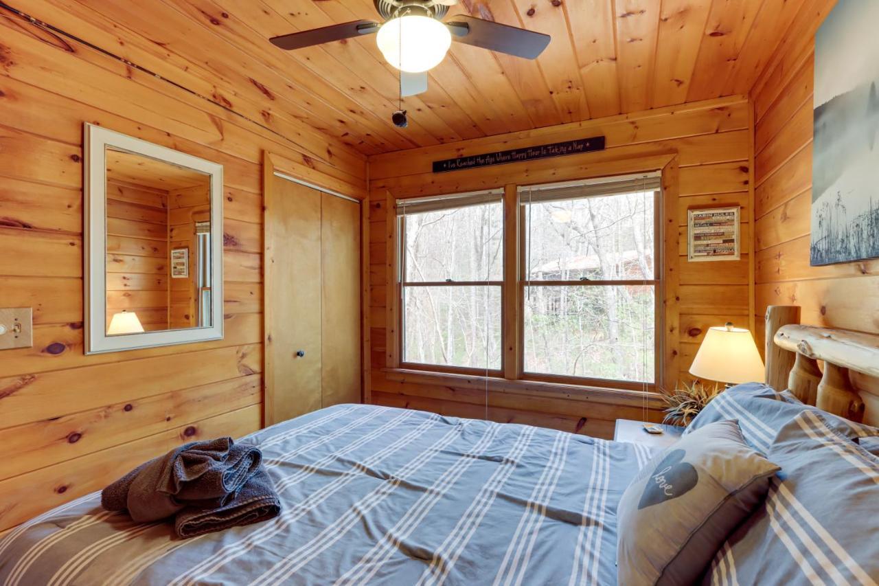 Blue Ridge Cozy Cabin In The Woods With Hot Tub! 外观 照片
