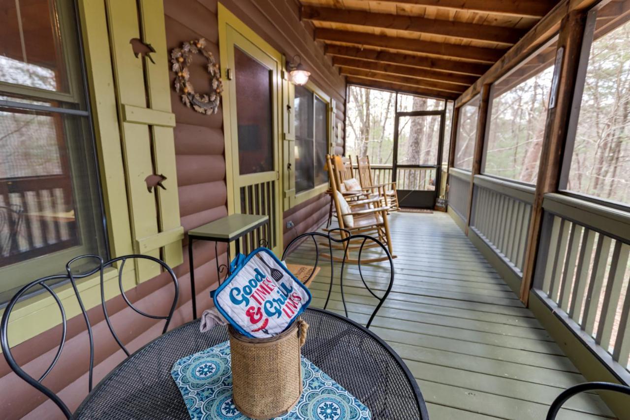 Blue Ridge Cozy Cabin In The Woods With Hot Tub! 外观 照片