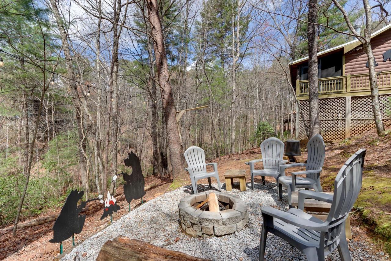 Blue Ridge Cozy Cabin In The Woods With Hot Tub! 外观 照片