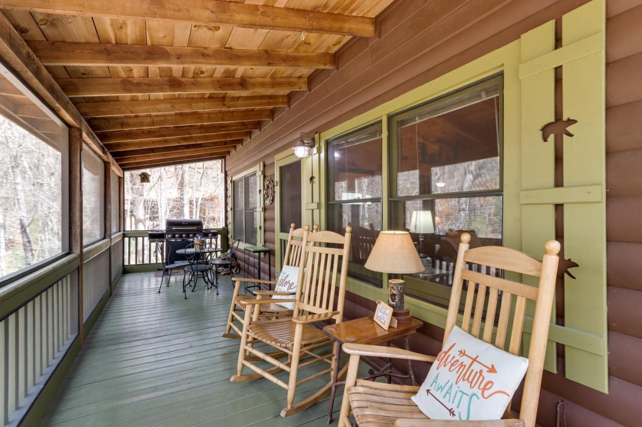 Blue Ridge Cozy Cabin In The Woods With Hot Tub! 外观 照片
